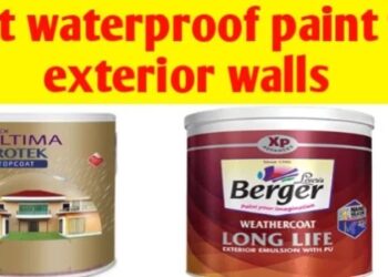 Best waterproof paint for exterior walls and waterproofing - Civil Sir